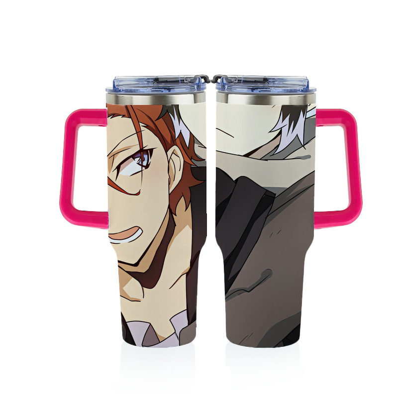 （画像用） 文豪ストレイドッグス Bungo Stray Dogs 1200ｍLフルプリント車用タンブラー